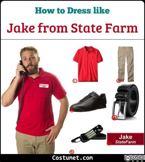 What Does Jake From State Farm Wear